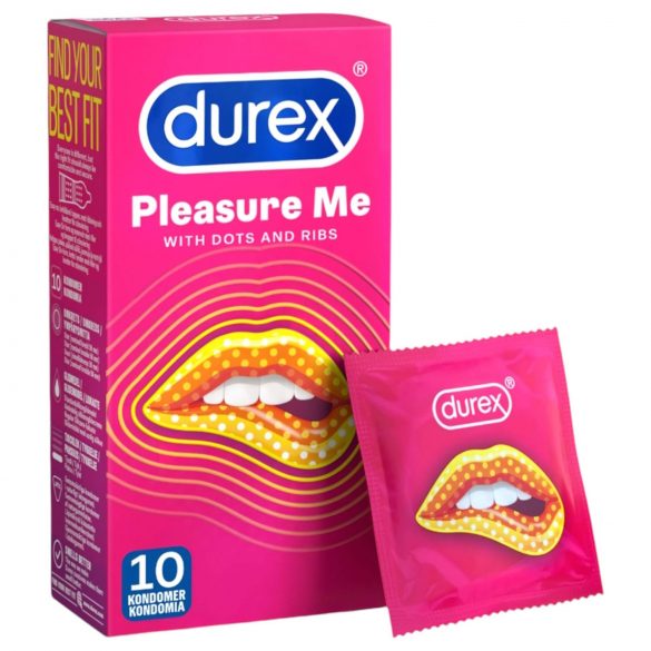 Durex Pleasure Me - condón con texturas (10uds)