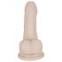 Dildo de silicona con ventosa pequeño (natural)