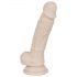 You2Toys - Dildo mediano de silicona con ventosa (natural)