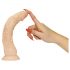 Dildo europeo amante - grande (23 cm)