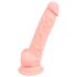 Dildo médico de silicona (18cm) - natural