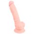 Dildo médico de silicona (18cm) - natural