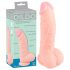 Dildo médico de silicona (20 cm) - natural