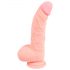 Dildo médico de silicona (20 cm) - natural