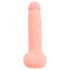 Medical - dildo recto de silicona médica (20cm) - natural