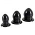 You2Toys - Kit de Plugs Anales - 3 piezas (negro)