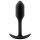 B-vibe Snug Plug 1 - Plug anal con peso interno (55g) - negro