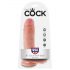 Dildo King Cock 20cm - natural