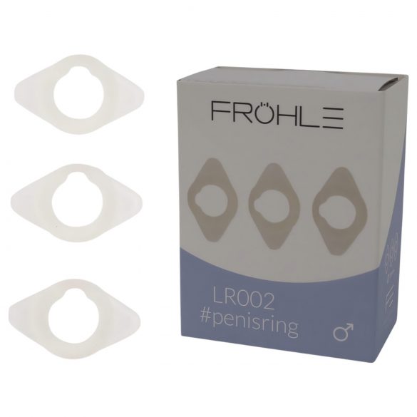 Fröhle LR002 - Set de anillos médicos potenciadores (3 uds)