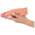 Realistixxx - Extensor de pene con anillo 19cm (natural)