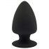 Plug anal moldeable 11cm - negro