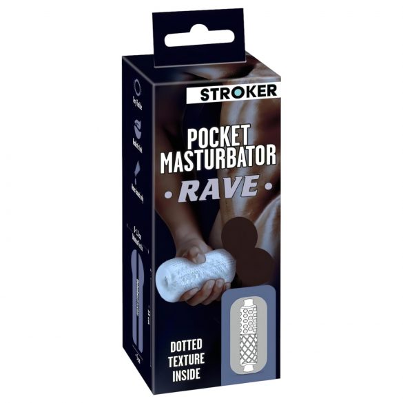 STROKER Rave - masturbador trasero translúcido