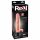 Real Feel Deluxe No.7 - vibrador realista con testículos (natural)