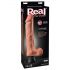 Real Feel Deluxe No.12 - vibrador realista, color piel