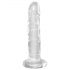 King Cock Clear 6 - Dildo con ventosa (15cm)