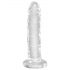 King Cock Clear 6 - Dildo con ventosa (15cm)