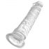 King Cock Clear 8 - gran dildo con ventosa (20cm)