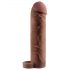 X-TENSION Perfect 2 - manga de pene con anillo (19cm) - tono oscuro