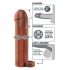 X-TENSION Perfect 2 - manga de pene con anillo (19cm) - tono oscuro