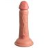 King Cock Elite 6 - Vibrador realista 15cm (tono oscuro)