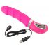 Vibrador Smile Soft - recargable con calor (rosa)