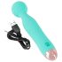 Varita Mini Cuties - masajeador vibrador recargable e impermeable (verde)