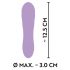 Cuties Mini - vibrador recargable, impermeable y texturado (morado)