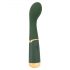 Vibrador resistente G-punto verde recargable Emerald Love