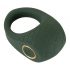 Emerald Love: Anillo vibrador recargable e impermeable (verde)