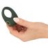 Emerald Love: Anillo vibrador recargable e impermeable (verde)