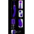 Javida - Kit 2 en 1: estimulador y vibrador (lila)