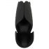 Rebel - Vibrador de 3 motores para glande (negro)