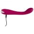 G-spot sonrisa - vibrador G-punto recargable (morado)