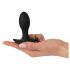 ANOS - vibrador prostático recargable e impermeable (negro)