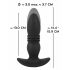 ANOS - vibrador anal con control remoto (negro)