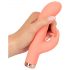 Conejito vibrador mini recargable - melocotón