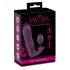 Javida RC - Vibrador clitorial 2 funciones con control remoto (lila)