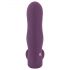 Javida RC - Vibrador clitorial 2 funciones con control remoto (lila)