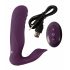 Javida RC - Vibrador clitorial 2 funciones con control remoto (lila)