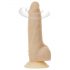 Vibrador rotatorio Naked Addiction 18cm - natural