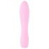 Mini rosa Cuties 3 - vibrador acanalado, recargable y resistente al agua