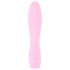 Mini rosa Cuties 3 - vibrador acanalado, recargable y resistente al agua