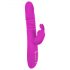 Sonrisa Conejito - vibrador rotador con brazo clitorial (rosa)