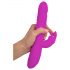 Sonrisa Conejito - vibrador rotador con brazo clitorial (rosa)