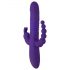 SMILE Triple: vibrador rotativo y pulsante con triple brazo (lila)