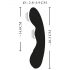 XOUXOU - Vibrador impermeable recargable para el punto G (negro)