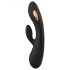 XOUXOU - vibrador eléctrico recargable con brazo estimulador (negro)