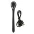 Plug Dilatador de Pene - Vibrador Recargable (1,1cm) - Negro