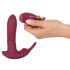 Javida RC - Vibrador clítoris 3 funciones (rojo)