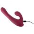 Javida - vibrador giratorio rojo con control remoto y brazo estimulador